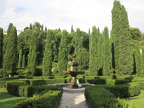 The Cypress Avenue of Giardino Giusti